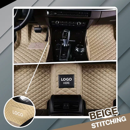 Elvie 2026 Custom Logo Heavy Duty, Universal Fit Floor Mats for Cars, SUVs, and Trucks