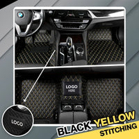 Black with Yellow stitching