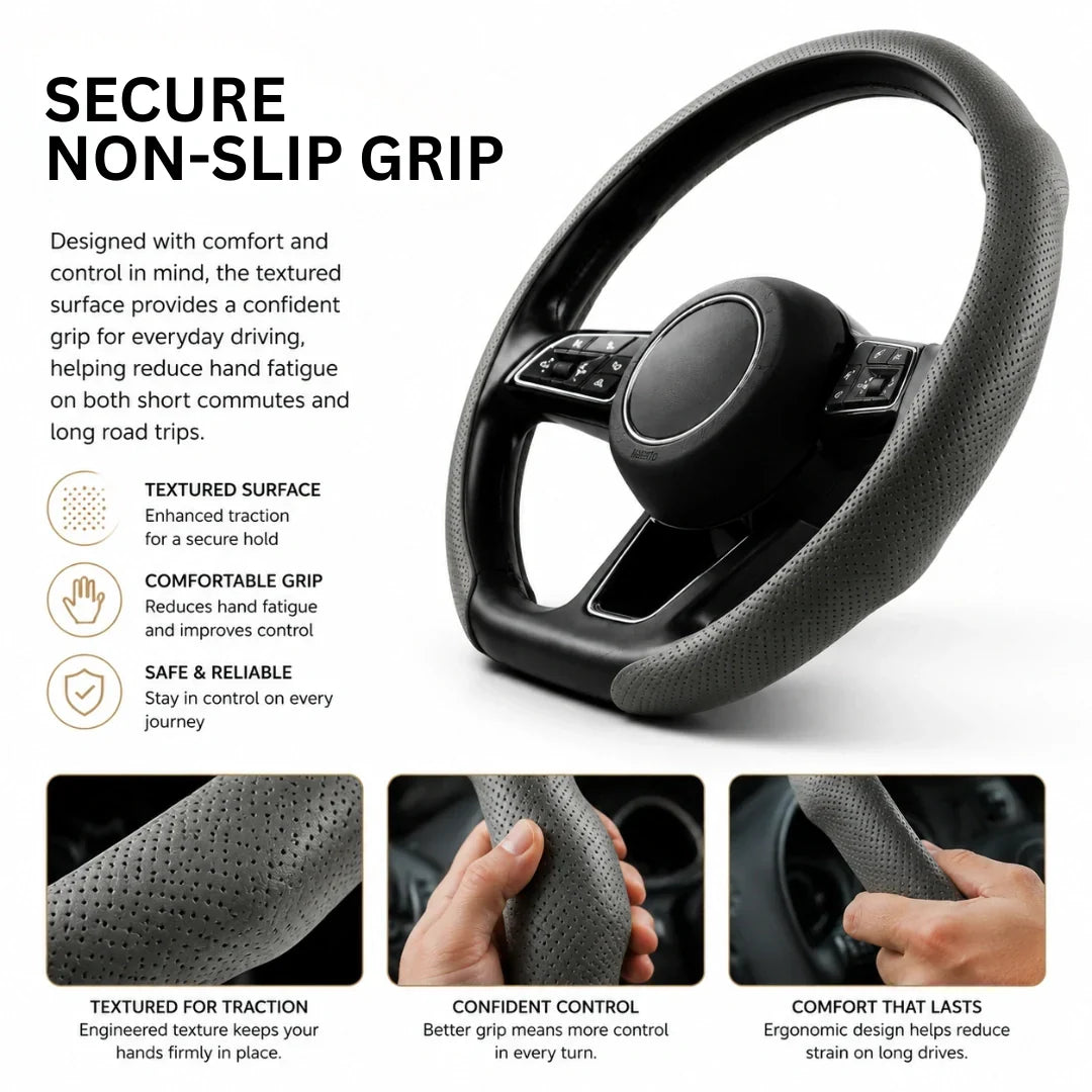 Gripora™ Steering Wheel Cover for Cars