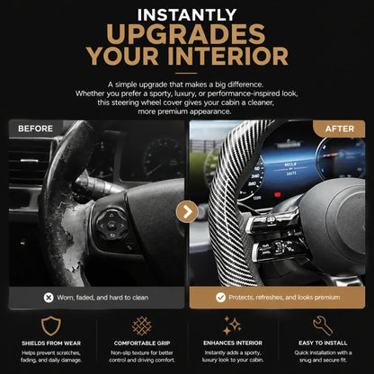 Gripora™ Steering Wheel Cover for Cars