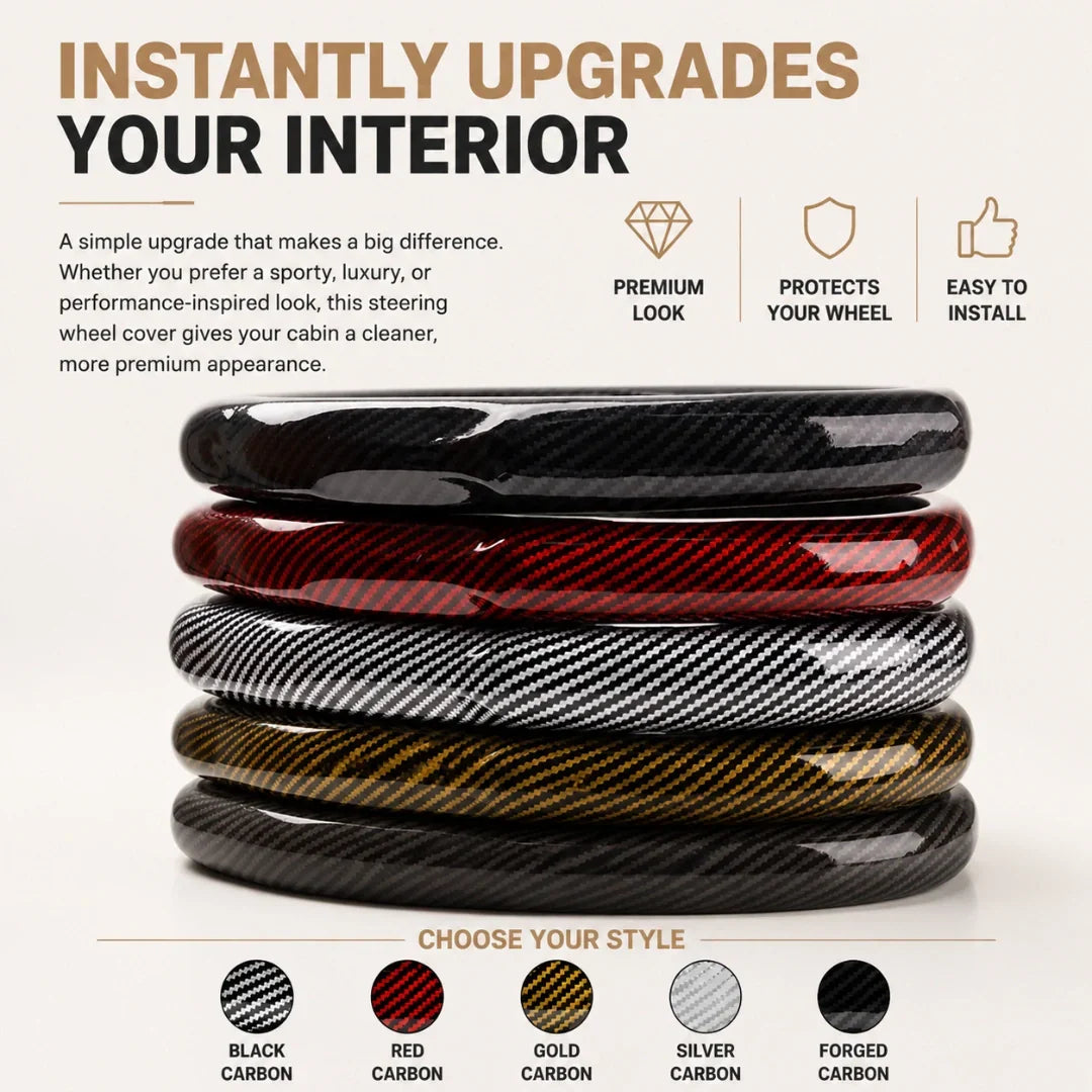 Gripora™ Steering Wheel Cover for Cars