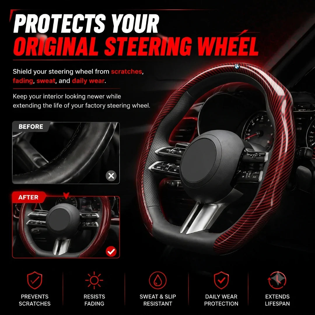 Gripora™ Steering Wheel Cover for Cars