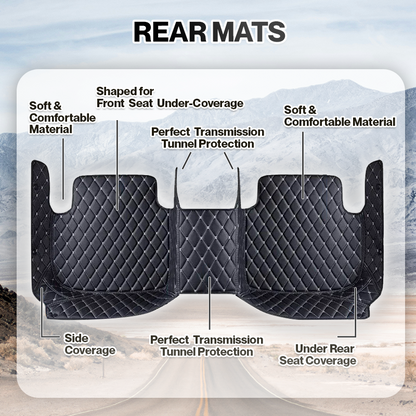 SG Elvie 2024 Waterproof Non-slip Universal Fit Customized Floor Mats for Cars, SUVs, and Trucks