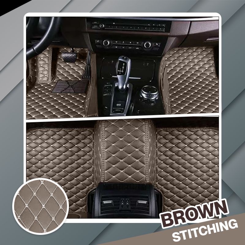 2025 Elvie Custom Logo Heavy Duty, Universal Fit Floor Mats for Cars, SUVs, and Trucks