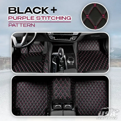2025 UK Elvie Heavy Duty, Universal Fit Floor Mats for Cars, SUVs, and Trucks